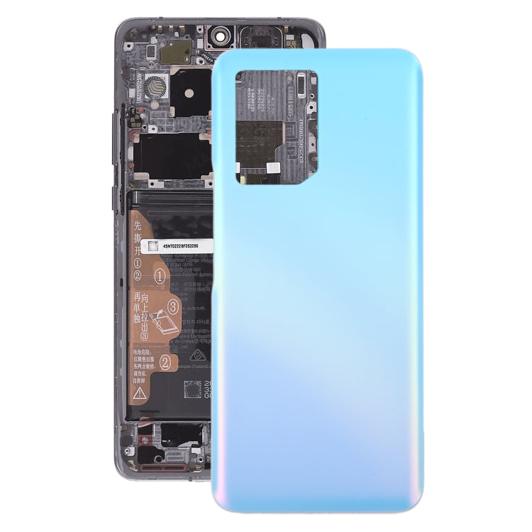 For Honor 100 Battery Back Cover(Blue) - Back Cover by PMC Jewellery | Online Shopping South Africa | PMC Jewellery | Buy Now Pay Later Mobicred