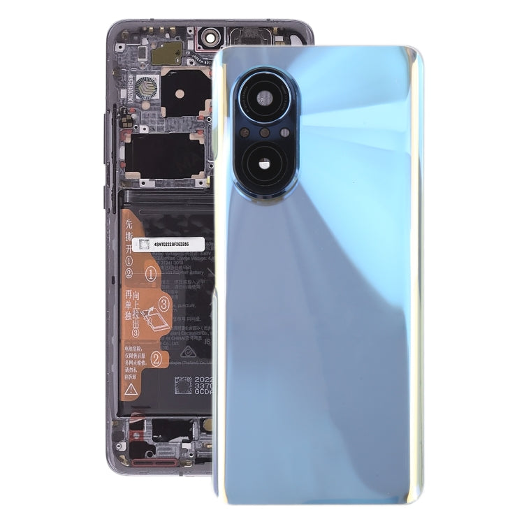 For Huawei Nova 9 SE Battery Back Cover with Camera Lens(Blue) - Back Cover by PMC Jewellery | Online Shopping South Africa | PMC Jewellery | Buy Now Pay Later Mobicred