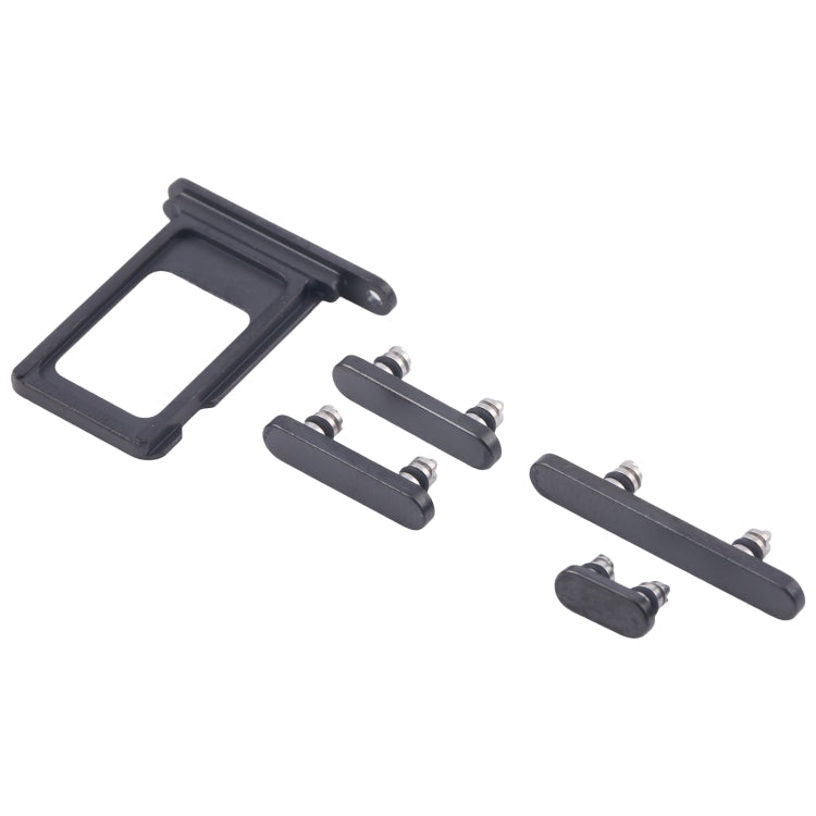 For iPhone 16 Pro Original SIM Card Tray + SIM Card Tray + Side Keys (Black) - Others by PMC Jewellery | Online Shopping South Africa | PMC Jewellery | Buy Now Pay Later Mobicred