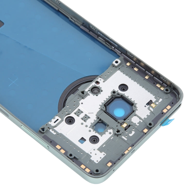 For Realme 12 Original Battery Back Cover with Middle Frame(Green) - Back Cover by PMC TechLife | Online Shopping South Africa | PMC TechLife | Buy Now Pay Later Mobicred