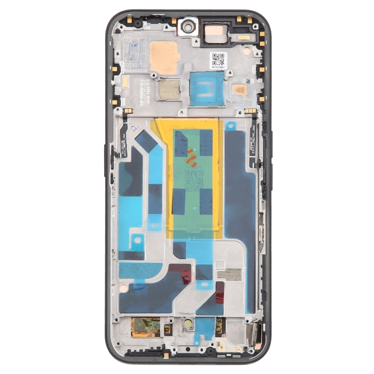 For Nothing Phone (2A) A142 5G Original AMOLED LCD Screen Digitizer Full Assembly with Frame (Black) - For Nothing by PMC TechLife | Online Shopping South Africa | PMC TechLife | Buy Now Pay Later Mobicred