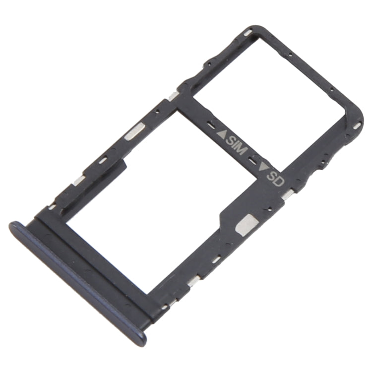 For TCL Tab 11 Original SIM Card Tray + Micro SD Card Tray (Grey) - For TCL by PMc TechLife | Online Shopping South Africa | PMc TechLife | Buy Now Pay Later Mobicred