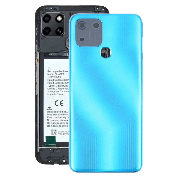 For Infinix Smart 6 X6511 Original Battery Back Cover(Blue) - free shipping - PMc TechLife - Order now!