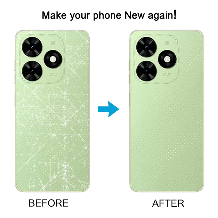 For Tecno Spark Go 2024 Original Battery Back Cover(White) - Back Cover by PMc TechLife | Online Shopping South Africa | PMc TechLife | Buy Now Pay Later Mobicred