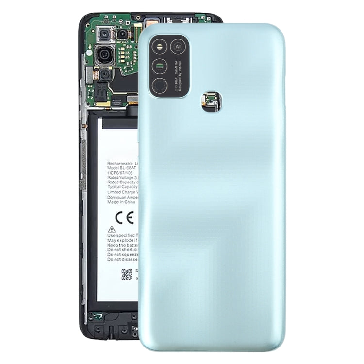 For Infinix Smart 5 India X688C Original Battery Back Cover(Green) - Back Cover by PMc TechLife | Online Shopping South Africa | PMc TechLife | Buy Now Pay Later Mobicred