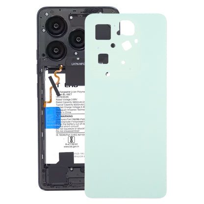 For Infinix Hot 40 Pro X6837 Original Battery Back Cover(Green) - Back Cover by PMC Jewellery | Online Shopping South Africa | PMC Jewellery | Buy Now Pay Later Mobicred