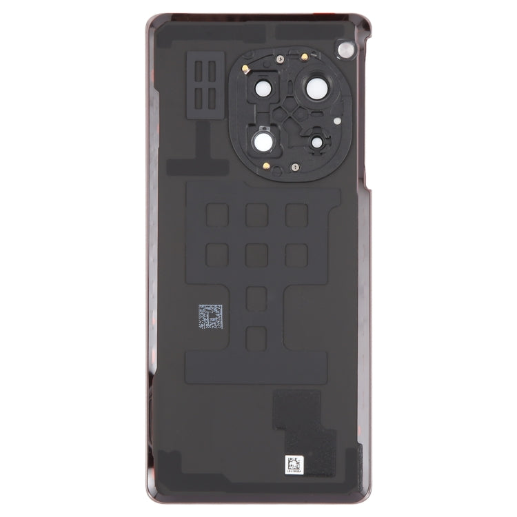 For OnePlus 12R Battery Back Cover with Camera Lens Cover(Gold) - Back Cover by PMC TechLife | Online Shopping South Africa | PMC TechLife | Buy Now Pay Later Mobicred