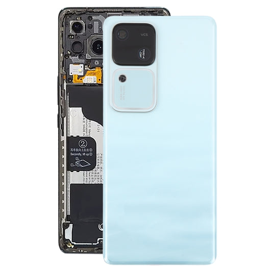 For vivo S18 5G Original Battery Back Cover with Camera Lens Cover(Aqua) - Back Cover by PMC Jewellery | Online Shopping South Africa | PMC Jewellery | Buy Now Pay Later Mobicred