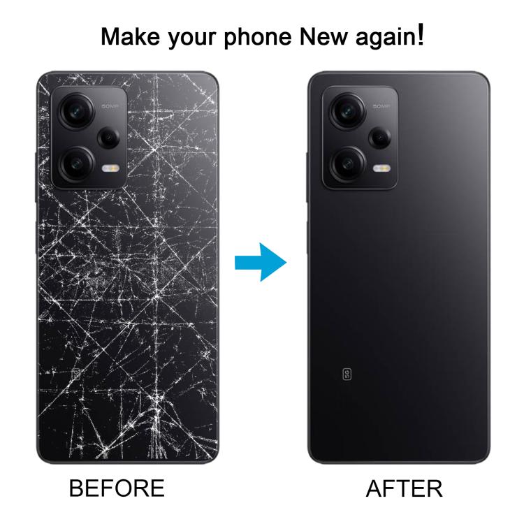 For Xiaomi Redmi Note 12 Pro+ 5G OEM Battery Back Cover(White) - free shipping - PMc TechLife - Order now!