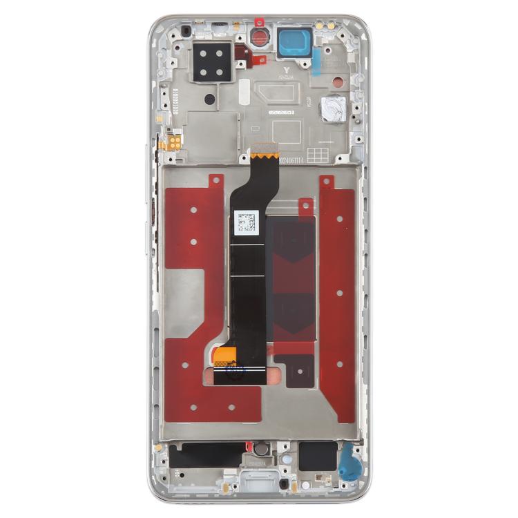 For Honor 200 Original LCD Screen Digitizer Full Assembly with Frame (Silver) - LCD Screen by PMc TechLife | Online Shopping South Africa | PMc TechLife | Buy Now Pay Later Mobicred