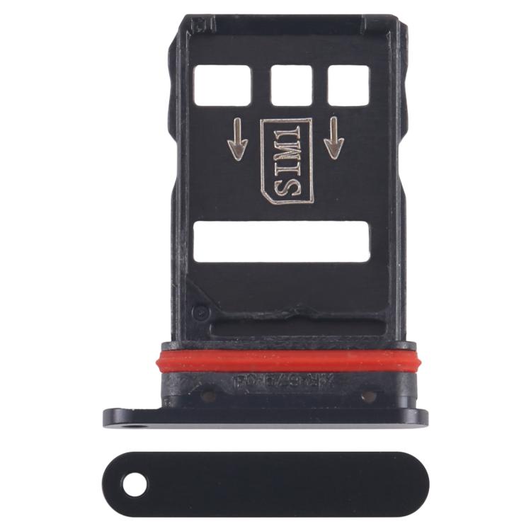 For ZTE nubia RedMagic 7S SIM Card Tray + SIM Card Tray (Black) - For ZTE by PMc TechLife | Online Shopping South Africa | PMc TechLife | Buy Now Pay Later Mobicred