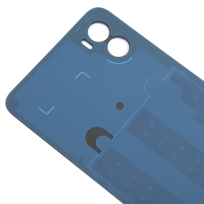 For Motorola Moto E32 India Original Battery Back Cover(Blue) - Back Cover by PMC Jewellery | Online Shopping South Africa | PMC Jewellery | Buy Now Pay Later Mobicred