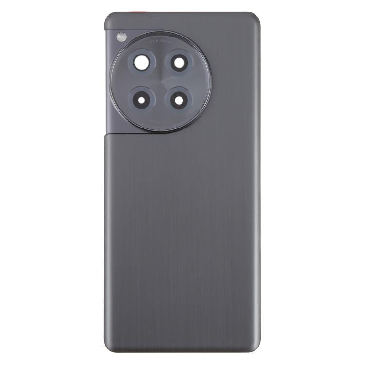 For OnePlus 12R Back Cover with Camera Lens Cover(Black) - free shipping - PMc TechLife - Order now!