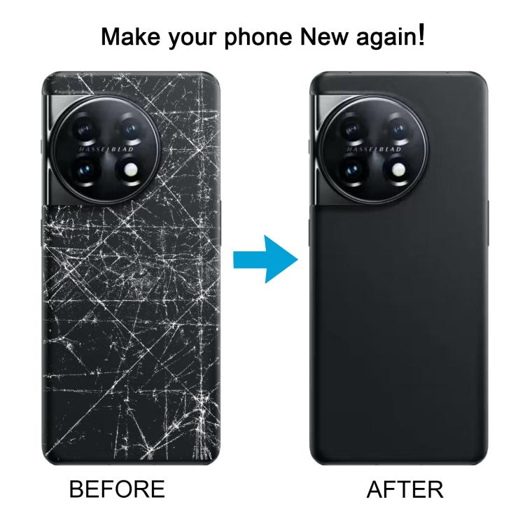 For OnePlus 11 Back Cover with Camera Lens Cover(Transparent) - free shipping - PMc TechLife - Order now!