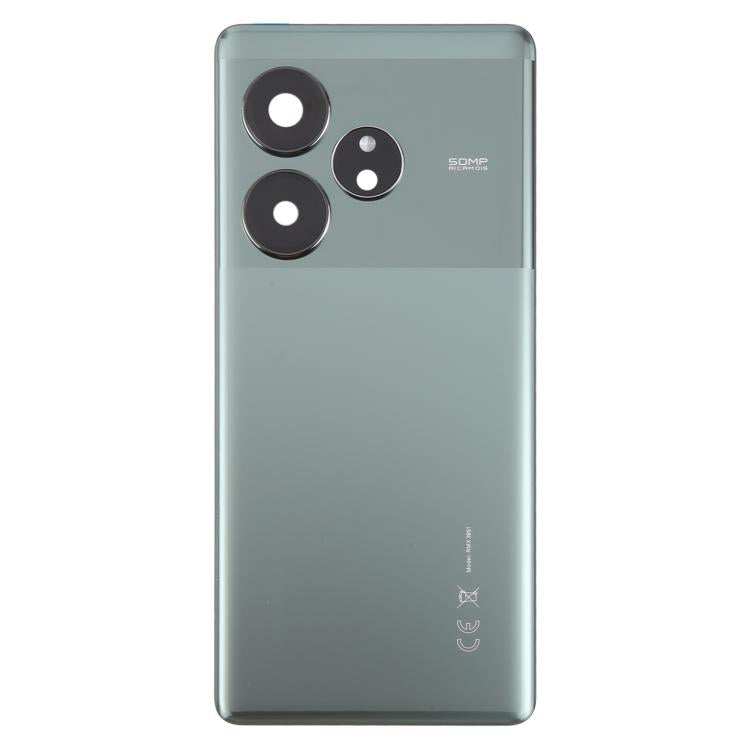 For Realme GT 6 Global Original Back Cover with Camera Lens Cover(Green) - free shipping - PMc TechLife - Order now!