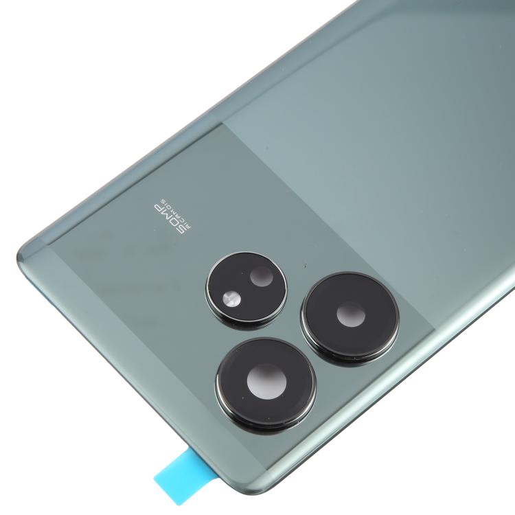 For Realme GT 6 Global Original Back Cover with Camera Lens Cover(Green) - free shipping - PMc TechLife - Order now!