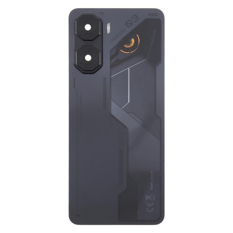 For ZTE nubia Neo 3 Plastic Battery Back Cover with Camera Lens Cover(Black) - free shipping - PMC TechLife - Order now!
