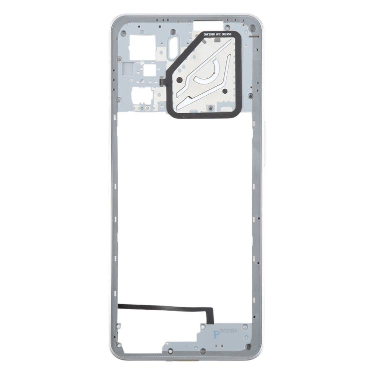 For ZTE nubia Neo 3 Plastic Middle Frame Bezel Plate (Silver) - free shipping - PMC TechLife - Order now!