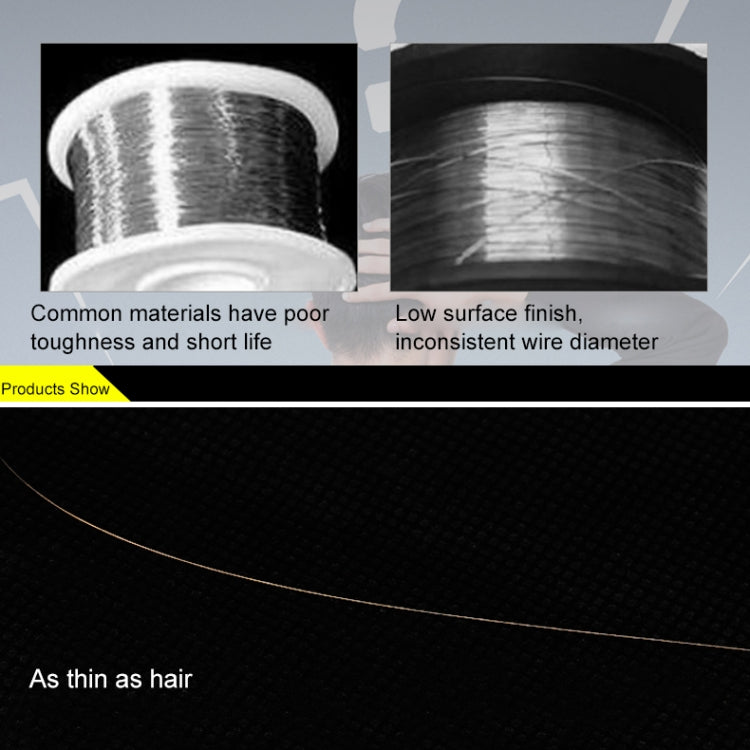 MECHANIC iTough X 200M 0.1MM LCD OLED Screen Cutting Wire - Welding Wire by MECHANIC | Online Shopping South Africa | PMC TechLife | Buy Now Pay Later Mobicred