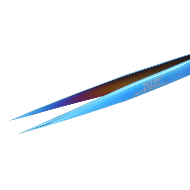 Vetus MCS-12 Bright Color Tweezers(Blue) - Tweezers by VETUS | Online Shopping South Africa | PMC TechLife | Buy Now Pay Later Mobicred