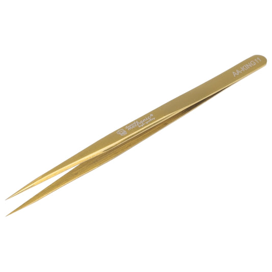Mechanic AA King11 Straight Precision Stainless Steel Tweezers - Tweezers by MECHANIC | Online Shopping South Africa | PMC Jewellery | Buy Now Pay Later Mobicred
