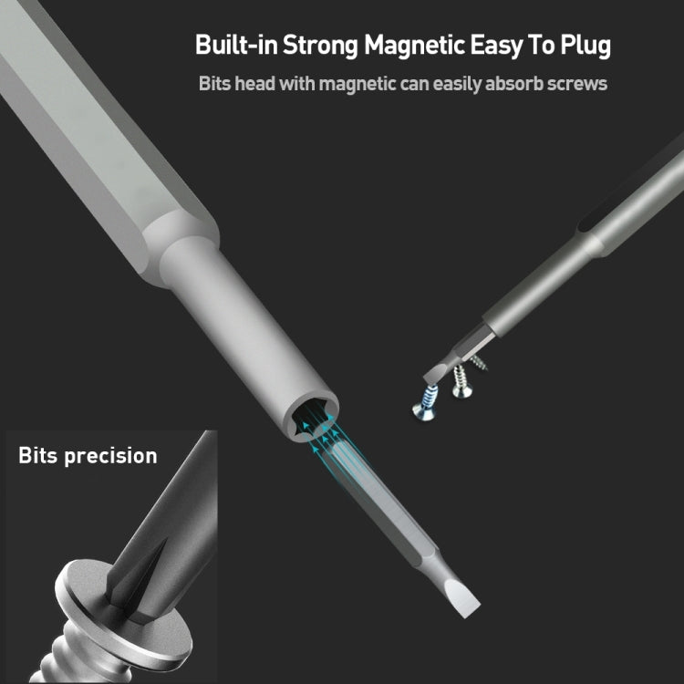 WEEKS 24 in 1 Disassembly Tool Screwdriver Set - Screwdriver Set by PMC TechLife | Online Shopping South Africa | PMC TechLife