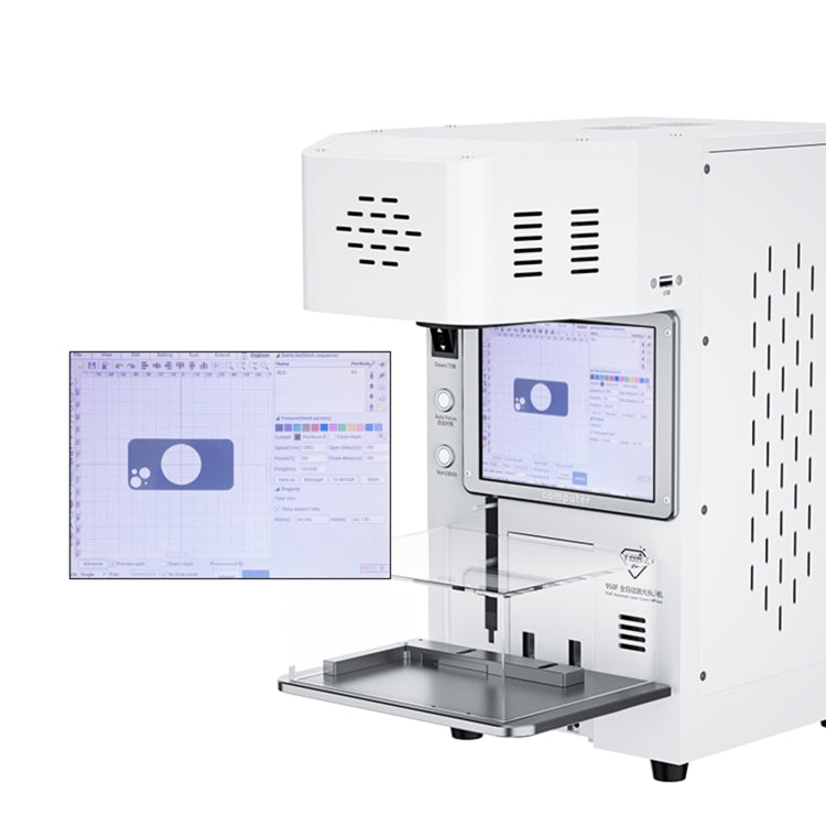 TBK 958F 20W 1064nm Automatic Separate Laser Separator, EU Plug - free shipping - PMC Jewellery - Order now!