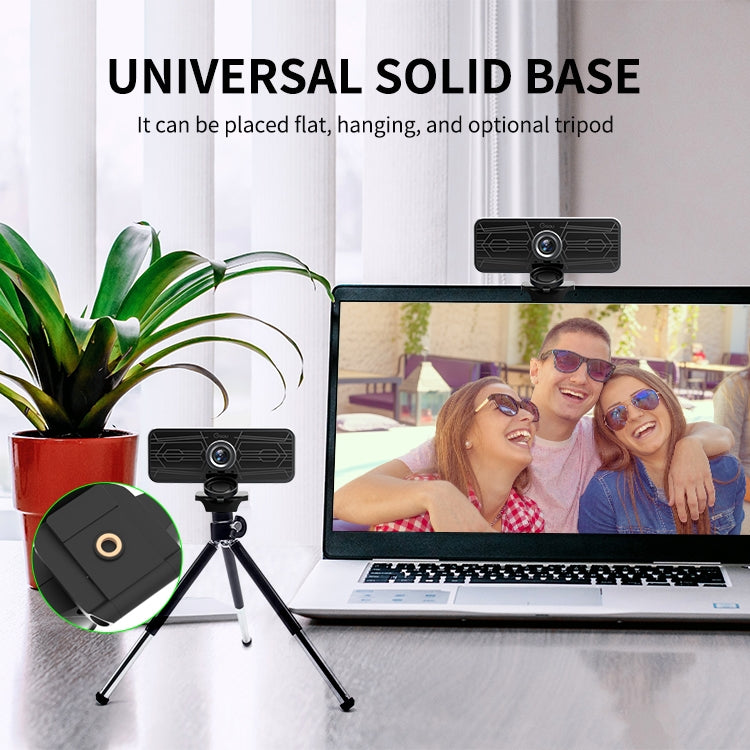 Gsou T16s 1080P HD Webcam with Cover Built-in Microphone for Online Classes Broadcast Conference Video - HD Camera by Gsou | Online Shopping South Africa | PMC Jewellery | Buy Now Pay Later Mobicred