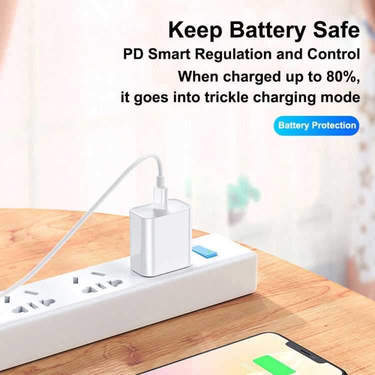 XJ-58 PD 18W USB-C / Type-C to 8 Pin Flash Charging Data Cable, Cable Length: 1m - Normal Style Cable by PMC Jewellery | Online Shopping South Africa | PMC Jewellery | Buy Now Pay Later Mobicred