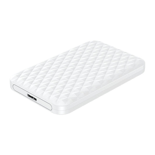 ORICO 2520U3 2.5-Inch Portable Hard Drive Enclosure(White) - HDD Enclosure by ORICO | Online Shopping South Africa | PMC Jewellery | Buy Now Pay Later Mobicred