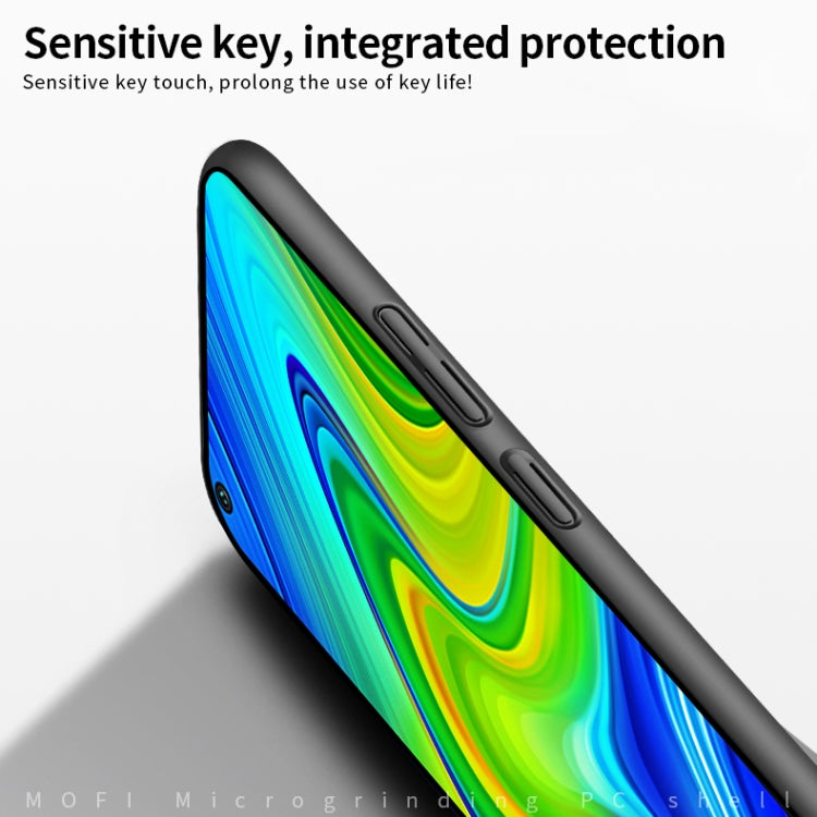 For Xiaomi Redmi 10X 4G MOFI Frosted PC Ultra-thin Hard Case(Red) - Xiaomi Cases by MOFI | Online Shopping South Africa | PMC TechLife | Buy Now Pay Later Mobicred