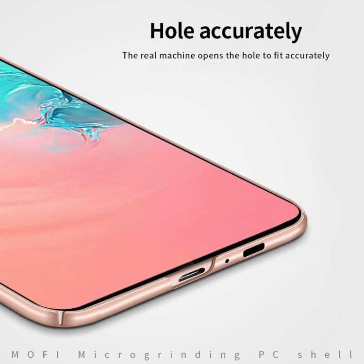 For Samsung Galaxy A91/S10Lite MOFI Frosted PC Ultra-thin Hard C(Blue) - Galaxy Phone Cases by MOFI | Online Shopping South Africa | PMC TechLife | Buy Now Pay Later Mobicred