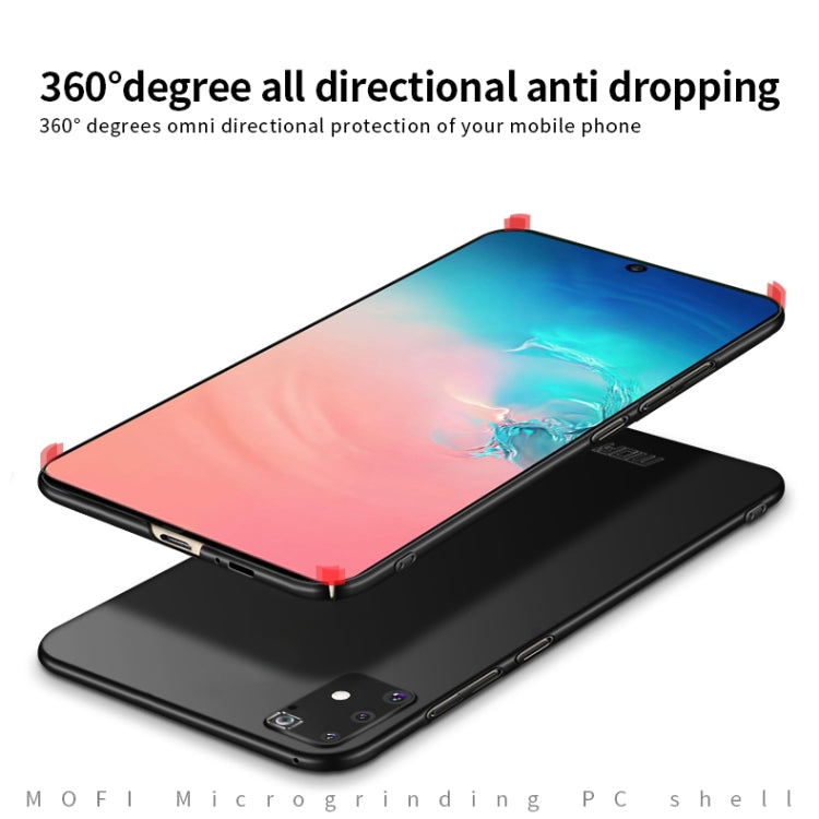 For Samsung Galaxy A91/S10Lite MOFI Frosted PC Ultra-thin Hard C(Rose gold) - Galaxy Phone Cases by MOFI | Online Shopping South Africa | PMC TechLife