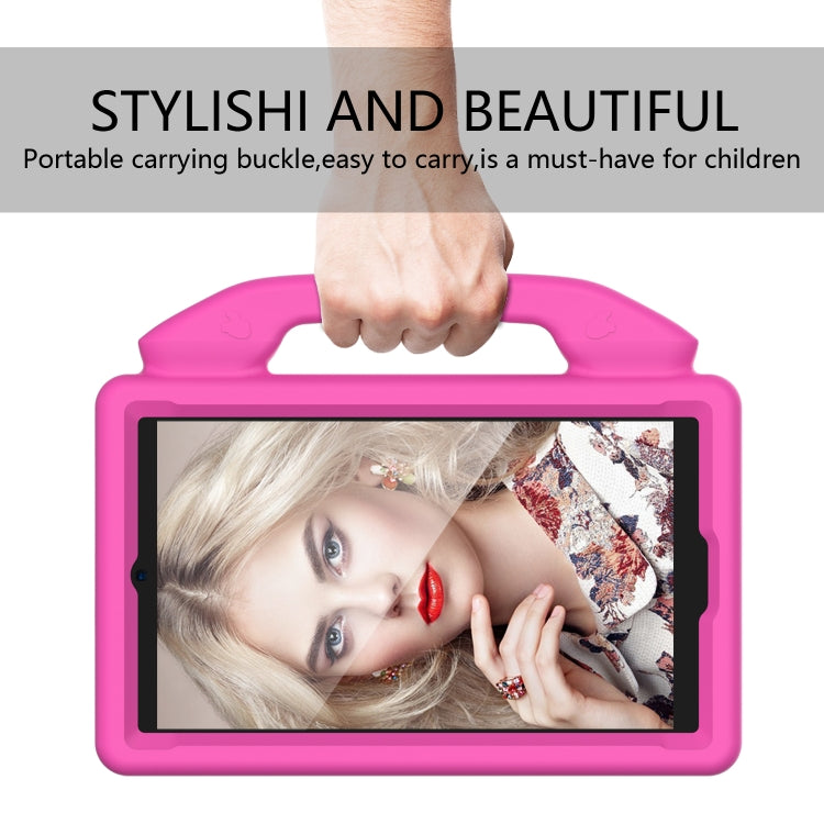 For Huawei MatePad T 8 2020 EVA Shockproof Protective Case with Thumb Holder(RoseRed) - Huawei by PMC TechLife | Online Shopping South Africa | PMC TechLife