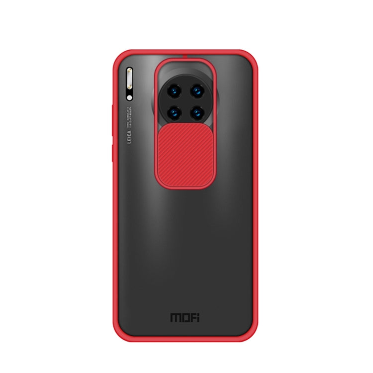 For Huawei Mate 30 Pro MOFI Xing Dun Series PC + TPU Anti-peep Waterproof And Anti-drop All-inclusive Protective Shell, Translucent Frosted(Red) - Huawei Cases by MOFI | Online Shopping South Africa | PMC Jewellery