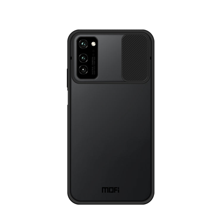 For Huawei HonorV30 MOFI Xing Dun Series PC + TPU Anti-peep Waterproof And Anti-drop All-inclusive Protective Shell, Translucent Frosted(Black) - Huawei Cases by MOFI | Online Shopping South Africa | PMC Jewellery