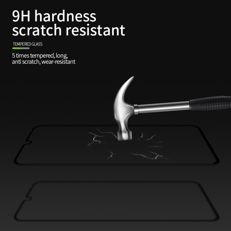 For Huawei Enjoy20 Pro/Honor30 Lite MOFI 9H 3D Explosion-proof Curved Screen Tempered Glass Film(Black) - Huawei Tempered Glass by MOFI | Online Shopping South Africa | PMC Jewellery