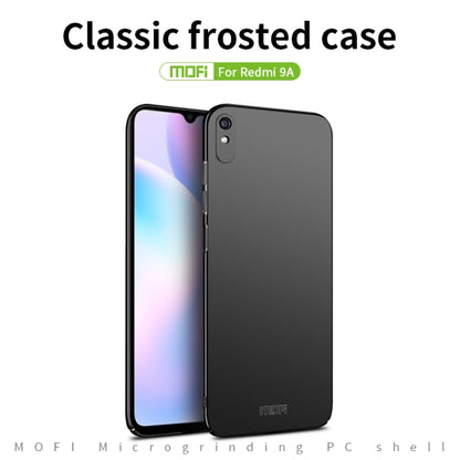 For Xiaomi Redmi 9A MOFI Frosted PC Ultra-thin Hard Case(Gold) - Xiaomi Cases by MOFI | Online Shopping South Africa | PMC Jewellery