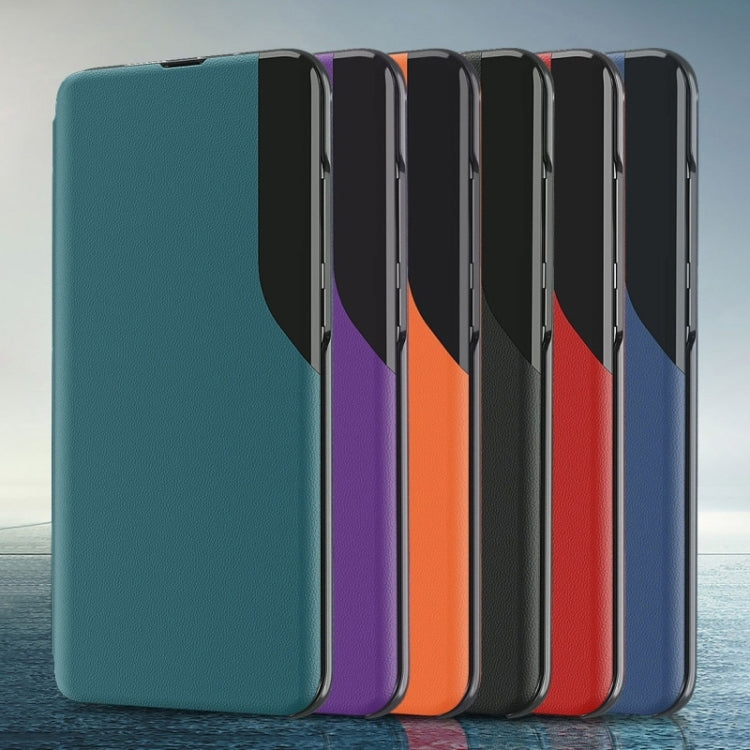 For Samsung Galaxy S10 Attraction Flip Holder Leather Phone Case(Green) - Galaxy Phone Cases by PMC TechLife | Online Shopping South Africa | PMC TechLife