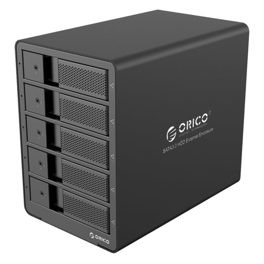 ORICO 9558RU3-V1-BK 3.5-Inch External Hard Drive Enclosure - HDD Enclosure by ORICO | Online Shopping South Africa | PMC Jewellery | Buy Now Pay Later Mobicred