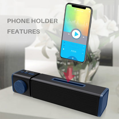 New Rixing NR4023 TWS Wireless Stereo Bluetooth Speaker, Support TF Card & MP3 & FM & Hands-free Call & 3.5mm AUX(Green) - Desktop Speaker by NewRixing | Online Shopping South Africa | PMC Jewellery | Buy Now Pay Later Mobicred