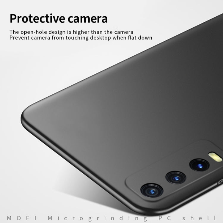 For vivo Y30 MOFI Frosted PC Ultra-thin Hard Case (Black) - vivo Cases by MOFI | Online Shopping South Africa | PMC TechLife