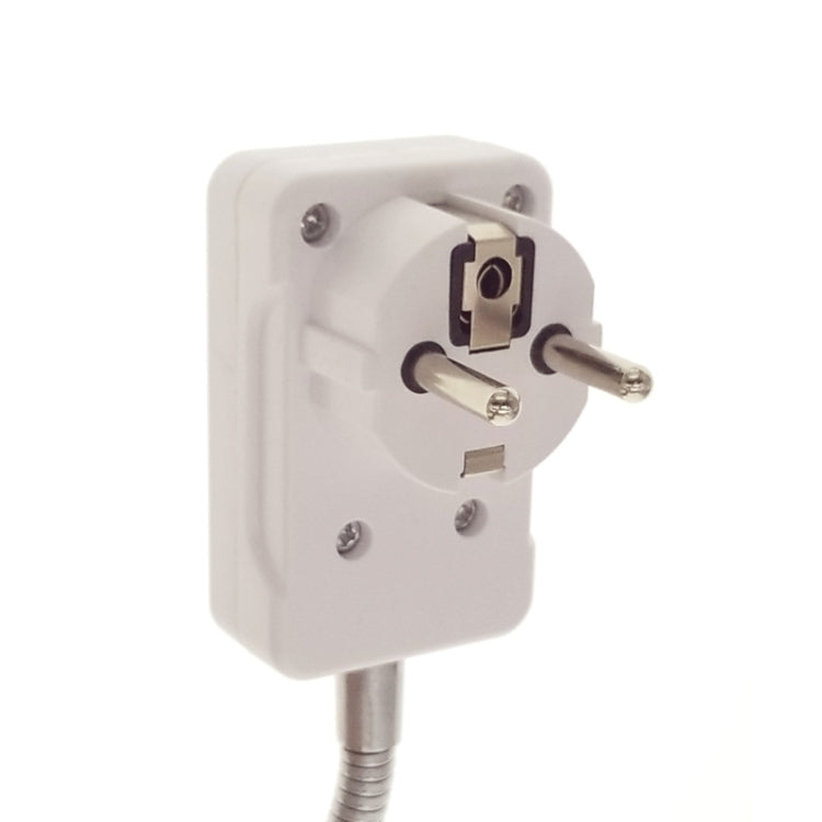20CM AC 110-220V 6A E27 Bulb Holder Flexible Extension Converter Switch Adapter Socket(EU plug) - Lamp Holders & Bases by PMC TechLife | Online Shopping South Africa | PMC TechLife | Buy Now Pay Later Mobicred