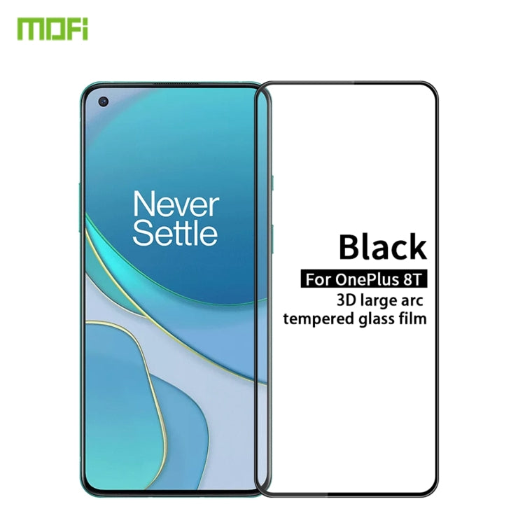 For OnePlus 8T MOFI 9H 3D Explosion-proof Curved Screen Tempered Glass Film - OnePlus Tempered Glass by MOFI | Online Shopping South Africa | PMC Jewellery