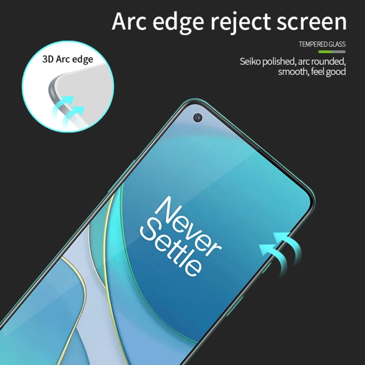 For OnePlus 8T MOFI 9H 3D Explosion-proof Curved Screen Tempered Glass Film - OnePlus Tempered Glass by MOFI | Online Shopping South Africa | PMC TechLife