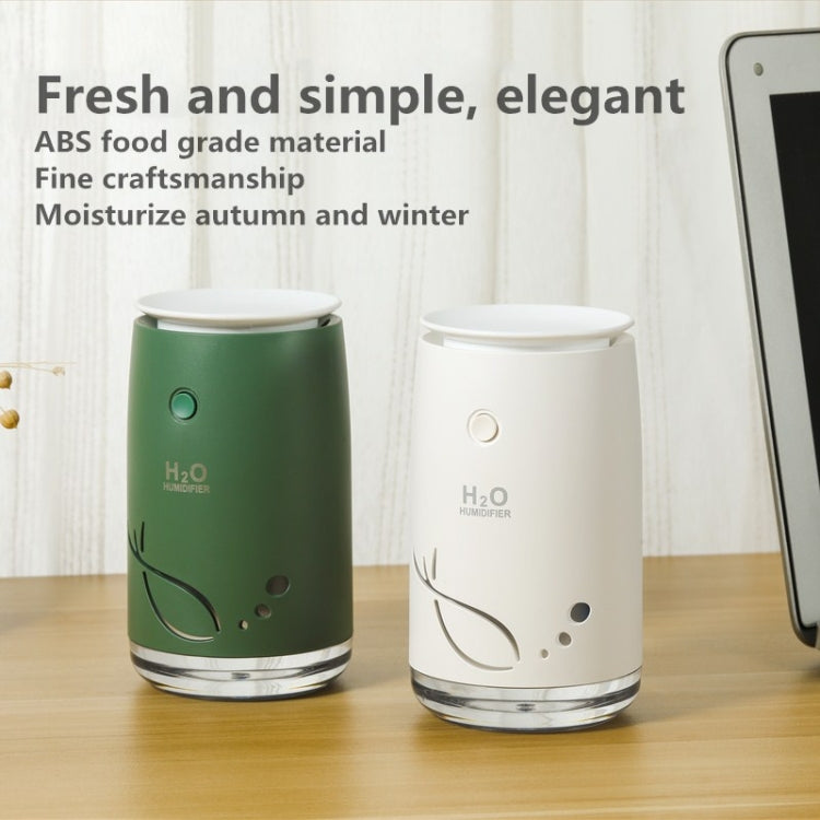 Concise Fish Pattern Mini Home Mute Bedroom Student Dormitory Office Portable USB Wireless Durable Humidifier(Red) - free shipping - PMC TechLife - Order now!