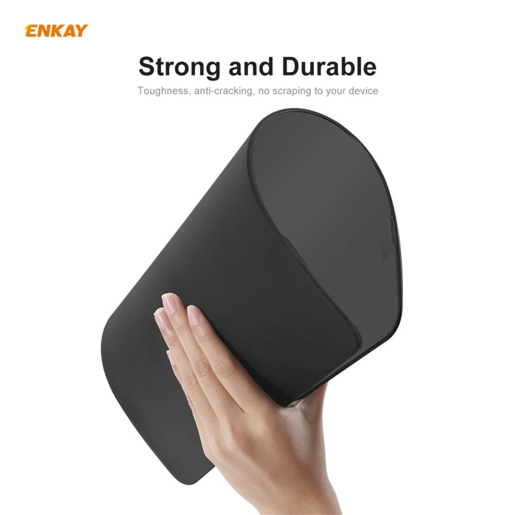 ENKAY 3 in 1 Matte Laptop Protective Case + EU Version TPU Keyboard Film + Anti-dust Plugs Set for MacBook Pro 15.4 inch A1707 & A1990 (with Touch Bar)(Green) - free shipping - PMC Jewellery - Order now!