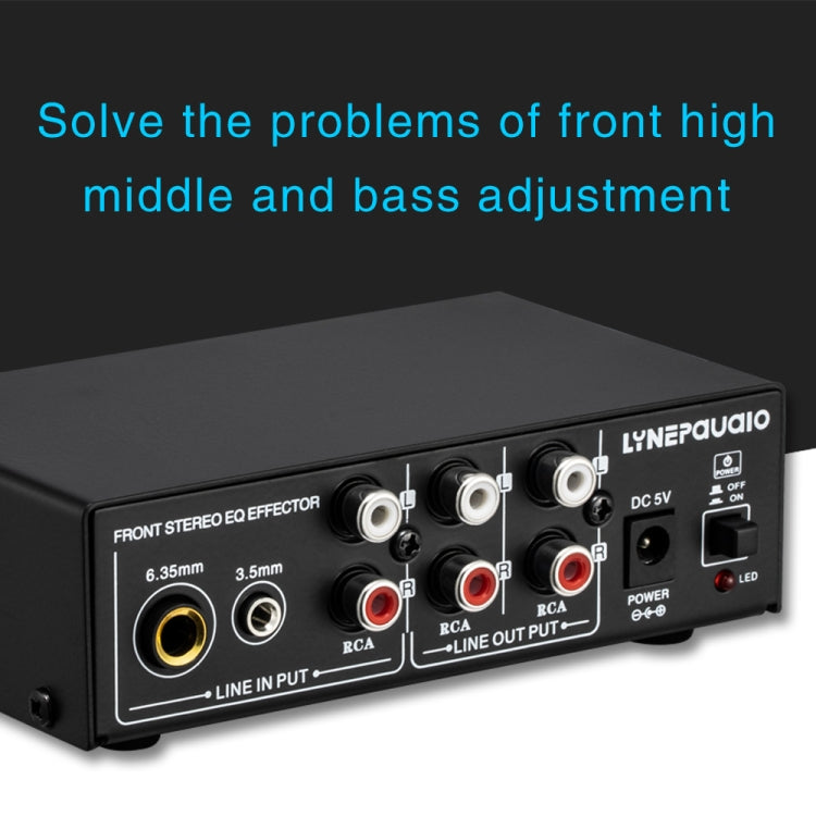 3-Channel Mixer Front Stereo Amplifier High / Mid / Bass Adjuster, USB 5V Power Supply, US Plug -  by PMC Jewellery | Online Shopping South Africa | PMC Jewellery | Buy Now Pay Later Mobicred