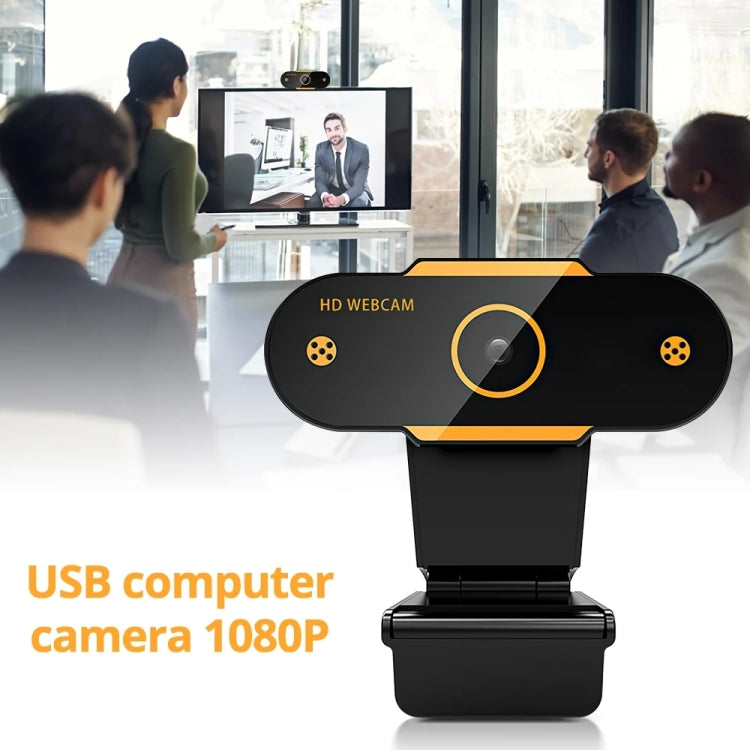 312 1080P HD USB 2.0 PC Desktop Camera Webcam with Mic, Cable Length: about 1.3m, Configuration:Regular - HD Camera by PMC Jewellery | Online Shopping South Africa | PMC Jewellery | Buy Now Pay Later Mobicred