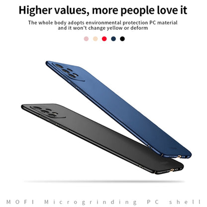 For Samsung Galaxy A52 5G / 4G MOFI Frosted PC Ultra-thin Hard Case(Black) - Galaxy Phone Cases by MOFI | Online Shopping South Africa | PMC Jewellery | Buy Now Pay Later Mobicred